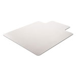 Deflecto SuperMat Frequent Use Chair Mat, Med Pile Carpet, Flat, 36 x 48, Lipped, Clear view 3