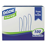 Dixie Plastic Cutlery, Heavy Mediumweight Knife, 1,000/Carton view 1