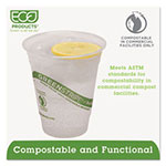 Eco-Products GreenStripe Renewable & Compostable Cold Cups - 12oz., 50/PK, 20 PK/CT view 1