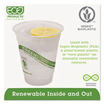 Eco-Products GreenStripe Renewable & Compostable Cold Cups - 12oz., 50/PK, 20 PK/CT view 4