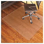 E.S. Robbins Economy Series Chair Mat for Hard Floors, 46 x 60, Clear view 1