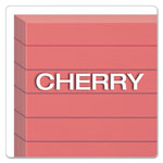 Oxford Ruled Index Cards, 3 x 5, Cherry, 100/Pack view 3