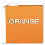 Pendaflex Colored Hanging Folders, Letter Size, 1/5-Cut Tab, Orange, 25/Box view 2