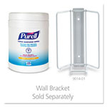 Purell Sanitizing Hand Wipes, 6 x 6 3/4, White, 270/Canister, 6 Canisters/Carton view 1