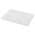 Hoffmaster Classic Embossed Straight Edge Placemats, 10 x 14, White, 1,000/Carton view 3