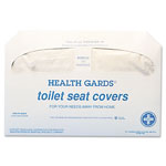Hospeco Health Gards Toilet Seat Covers, White, 250 Covers/Pack, 20 Packs/Carton view 1