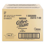 Coffee-Mate® Liquid Coffee Creamer, Original, 0.38 oz Mini Cups, 360/Carton view 5