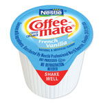 Coffee-Mate® Liquid Coffee Creamer, French Vanilla, 0.38 oz Mini Cups, 180/Carton view 3