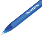 Papermate® ComfortMate Ultra Retractable Ballpoint Pen, 0.8mm, Blue Ink/Barrel, Dozen view 2