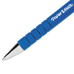 Papermate® FlexGrip Ultra Retractable Ballpoint Pen, Medium 1mm, Blue Ink/Barrel, Dozen view 2