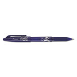 Pilot FriXion Ball Erasable Stick Gel Pen, Fine 0.7mm, Blue Ink, Blue Barrel view 1