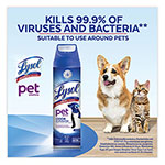 Lysol Disinfectant Spray II Pet Odor Eliminator, Fresh, 15 oz Aerosol Spray, 12/Carton view 1