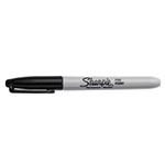 Sharpie® Fine Point Permanent Marker, Black, 5/Pack view 1