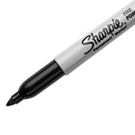 Sharpie® Fine Point Permanent Marker, Black, 5/Pack view 2