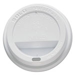Solo Traveler Cappuccino Style Dome Lid, Fits 10oz Cups, White, 100/Pack, 10 Packs/Carton view 1