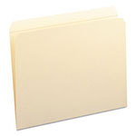 Smead Reinforced Tab Manila File Folders, Straight Tab, Letter Size, 11 pt. Manila, 100/Box view 4