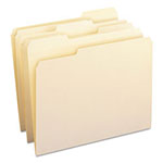 Smead Reinforced Tab Manila File Folders, 1/3-Cut Tabs, Letter Size, 11 pt. Manila, 100/Box view 3