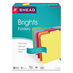 Smead Colored File Folders, 1/3-Cut Tabs, Letter Size, Assorted, 100/Box view 5