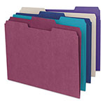 Smead Colored File Folders, 1/3-Cut Tabs, Letter Size, Assorted, 100/Box view 3