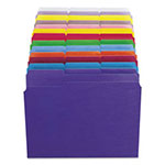 Smead Reinforced Top Tab Colored File Folders, 1/3-Cut Tabs, Letter Size, Green, 100/Box view 4