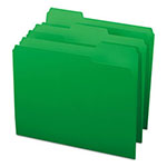Smead Colored File Folders, 1/3-Cut Tabs, Letter Size, Green, 100/Box view 5