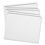 Smead Reinforced Top Tab Colored File Folders, Straight Tab, Letter Size, White, 100/Box view 3