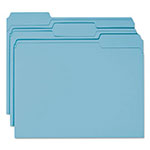 Smead Colored File Folders, 1/3-Cut Tabs, Letter Size, Teal, 100/Box view 4