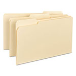 Smead Interior File Folders, 1/3-Cut Tabs, Legal Size, Manila, 100/Box view 1