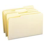 Smead Manila File Folders, 1/3-Cut Tabs, Legal Size, 100/Box view 1