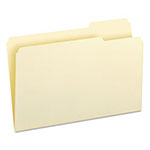 Smead Manila File Folders, 1/3-Cut Tabs, Right Position, Legal Size, 100/Box view 1