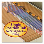 Smead Heavyweight Kraft File Folders, Straight Tab, Legal Size, 11 pt. Kraft, 100/Box view 2