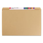 Smead Heavyweight Kraft File Folders, Straight Tab, Legal Size, 11 pt. Kraft, 100/Box view 4