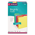 Smead Colored File Folders, 1/3-Cut Tabs, Legal Size, Assorted, 100/Box view 3