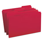 Smead Colored File Folders, 1/3-Cut Tabs, Legal Size, Red, 100/Box view 3