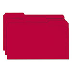 Smead Colored File Folders, 1/3-Cut Tabs, Legal Size, Red, 100/Box view 5