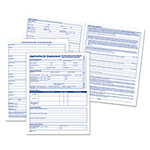 TOPS Comprehensive Employee Application Form, 8.5 x 11, 1/Page, 25 Forms view 1