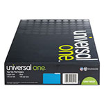 Universal Deluxe Colored Top Tab File Folders, 1/3-Cut Tabs: Assorted, Legal Size, Blue/Light Blue, 100/Box view 3