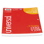 Universal Filler Paper, 3-Hole, 8.5 x 11, Medium/College Rule, 200/Pack view 3