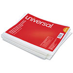 Universal Top-Load Poly Sheet Protectors, Std Gauge, Nonglare, Clear, 50/Pack view 1