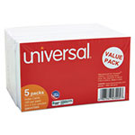 Universal Unruled Index Cards, 3 x 5, White, 500/Pack view 2