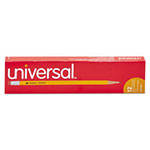 Universal #2 Woodcase Pencil, HB (#2), Black Lead, Yellow Barrel, Dozen view 1