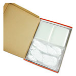 Universal Clear Badge Holders w/Garment-Safe Clips, 2 1/4 x 3 1/2, White Inserts, 50/Box view 1