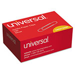 Universal Paper Clips, Jumbo, Smooth, Silver, 100 Clips/Box, 10 Boxes/Pack view 1