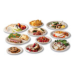 Vegware™ Nourish Molded Fiber Tableware, Platter, 8 x 10 x 1, White, 500/Carton view 1