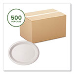 Vegware™ Nourish Molded Fiber Tableware, Platter, 8 x 10 x 1, White, 500/Carton view 2