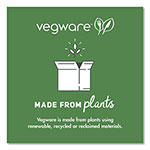 Vegware™ Nourish Molded Fiber Tableware, Platter, 8 x 10 x 1, White, 500/Carton view 3