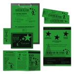 Astrobrights Color Cardstock, 65 lb, 8.5 x 11, Gamma Green, 250/Pack view 2
