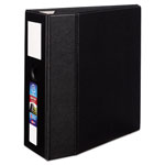 Avery Heavy-Duty Non-View Binder, DuraHinge, Three Locking One Touch EZD Rings, Spine Label, Thumb Notch, 5