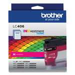 Brother LC406MS INKvestment Ink, 1,500 Page-Yield, Magenta orginal image