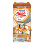 Coffee-Mate® Liquid Coffee Creamer, Vanilla Caramel, 0.38 oz Mini Cups, 50/Box orginal image